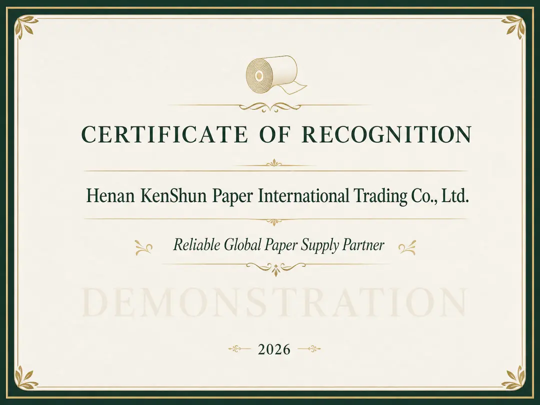 Reliable Global Paper Supply Partner
