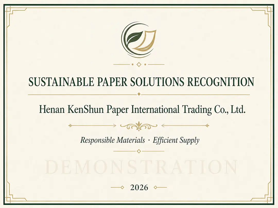 Sustainable Paper Solutions Partner